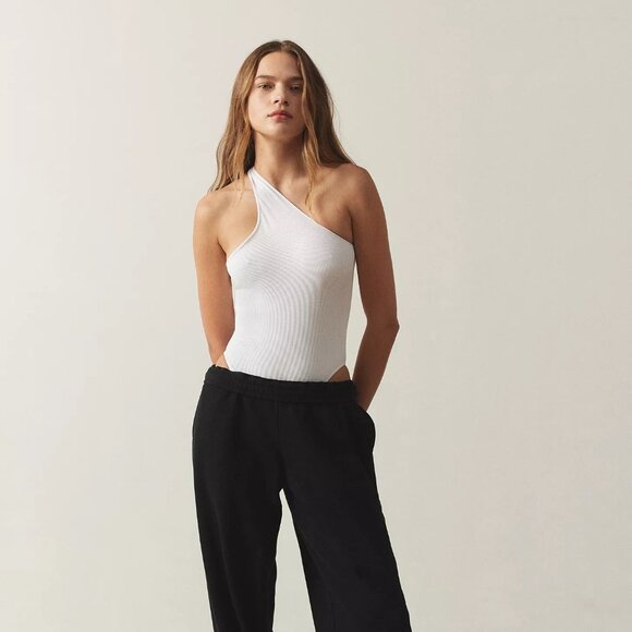 Urban Outfitters Out From Under Aminah One-Shoulder Bodysuit Ribbed XS/S & M/L - Picture 3 of 8